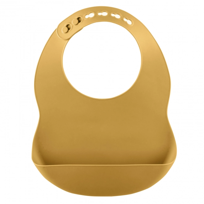 Silicone Bib Mustard Yellow