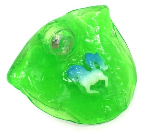 Glowing Unicorn Slime Egg