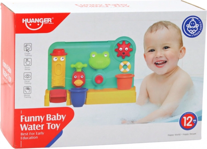 Learning through play at bath time