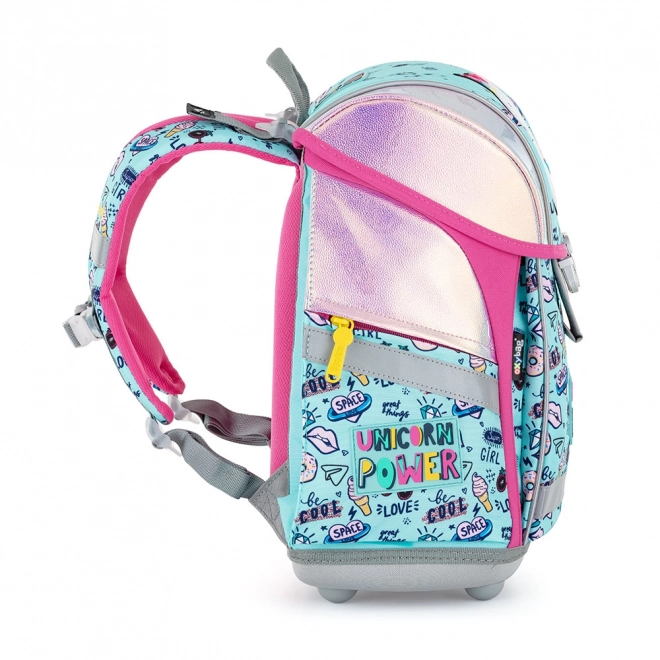 School Backpack Premium Light Unicorn