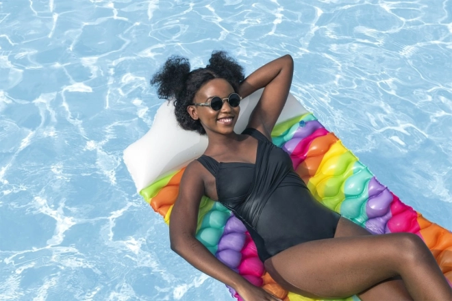 Inflatable Rainbow Air Mattress