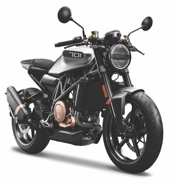 Metal Model Motorcycle Husqvarna Vitpilen 701 2018 1/18