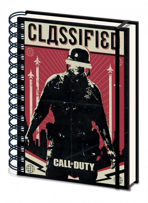 Notebook with Ring Binding Call of Duty