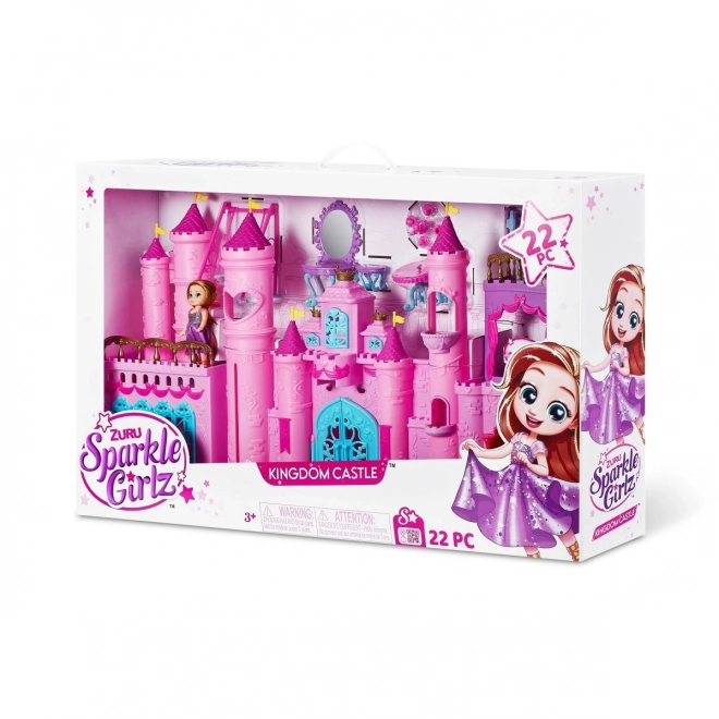 Castle Playset with 4.7-inch Doll