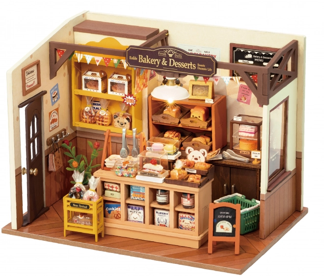 Miniature Dollhouse Bakery by RoboTime