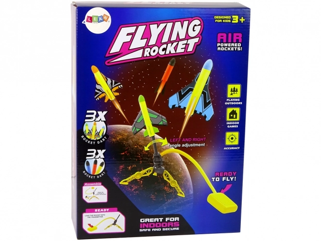 Foam Rocket Catapult Launcher Game