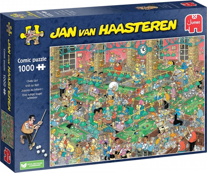 Puzzle Billiard - 1000 Pieces by Jan van Haasteren