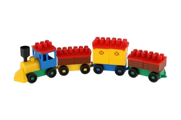 Lori Train Building Set with 3 Carriages