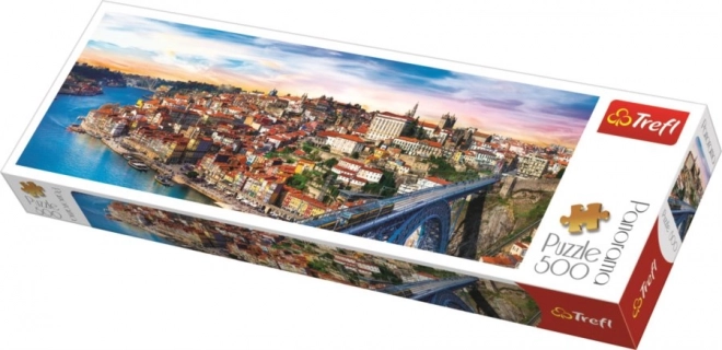 Trefl Panoramic Puzzle 500 Pieces - Porto, Portugal