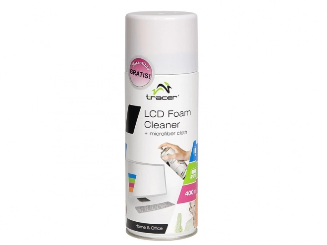 LCD Screen Foam Cleaner with Microfiber Cloth