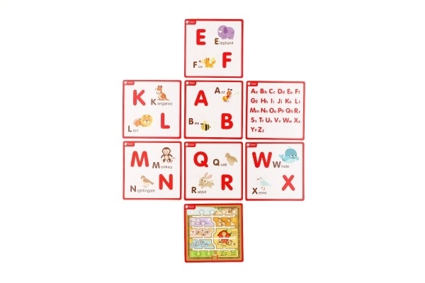 Wooden Educational Maze and Puzzle Board 2-in-1