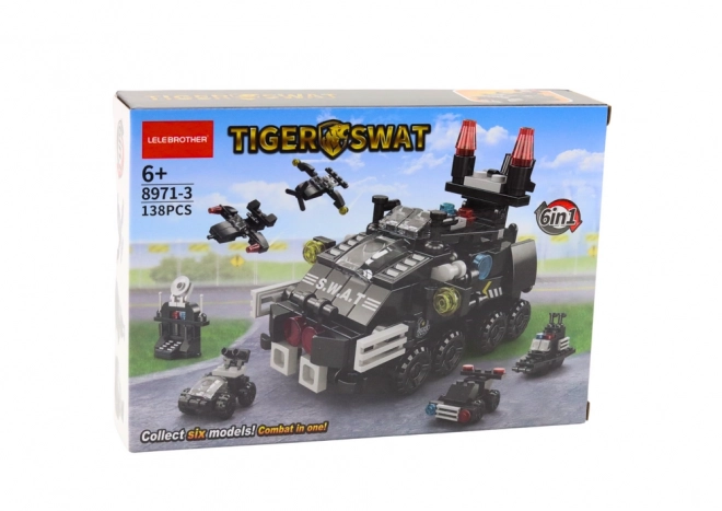 armored vehicle constructor set 6-in-1