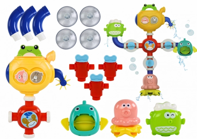 Bath Toy Overflow Robot Suction Cups