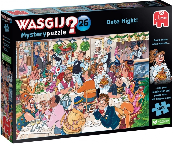 Wasgij Mystery Night Date Puzzle 1000 Pieces