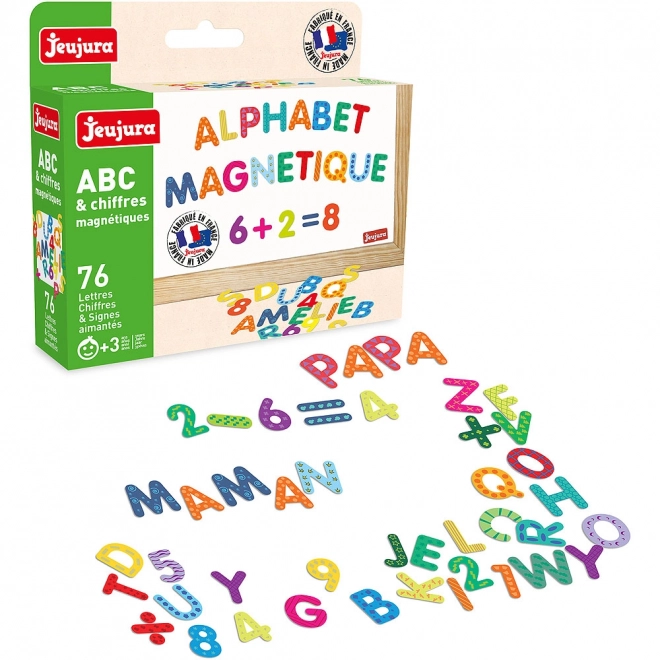 Patterned Magnetic Letters for Kids