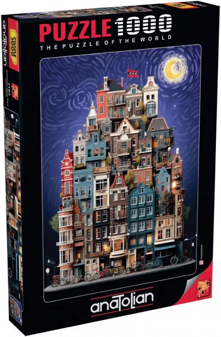 Starry Night in Amsterdam Puzzle 1000 Pieces