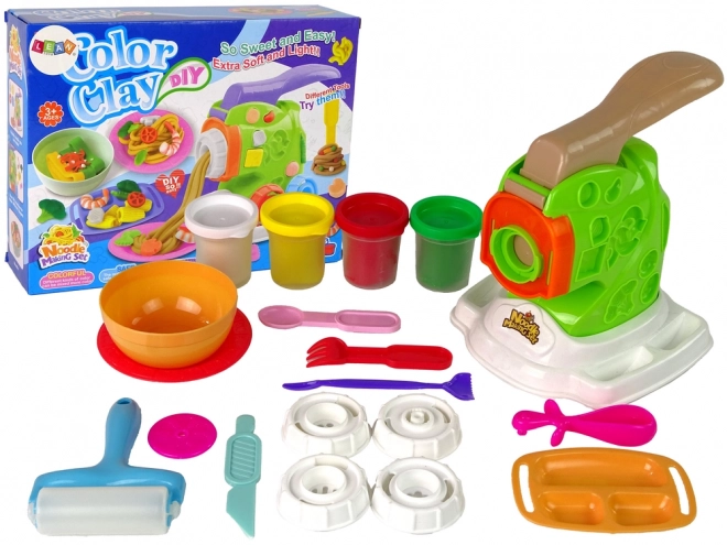 Spaghetti Maker with Modeling Clay