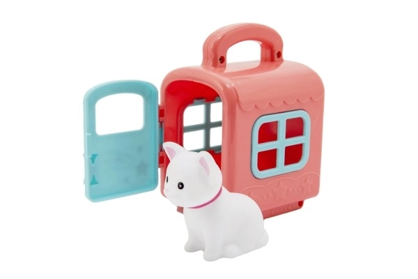 Pet Transport Box with Figure