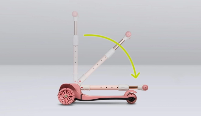 Lionelo Children's Tri-Wheel Scooter Pink Rose