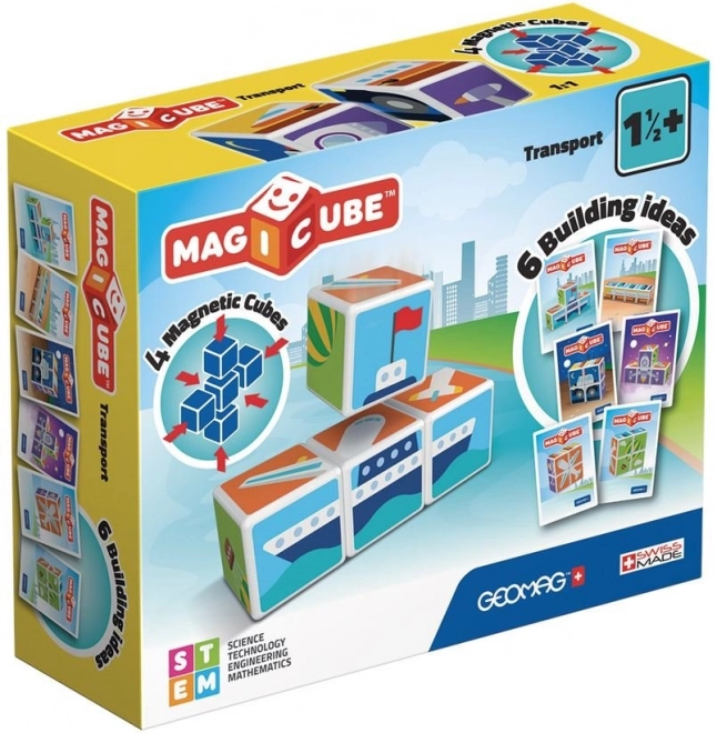 Geomag Magicube Transportation Set