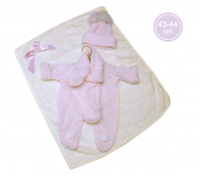 New Born Doll Outfit with Blanket