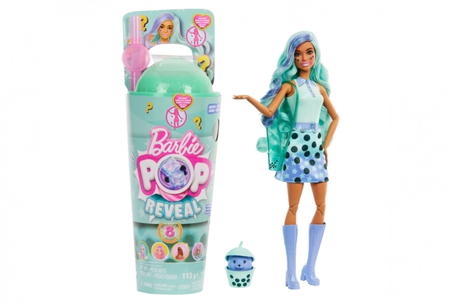 Barbie Pop Reveal Bubble Tea Doll - Green Tea Scent