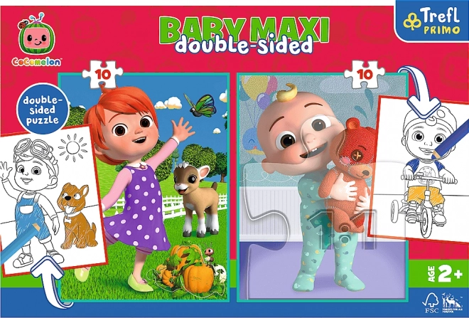 Trefl Double-Sided Puzzle Cocomelon Friends