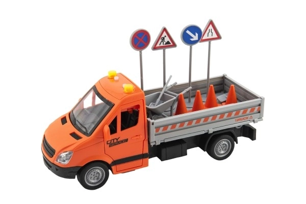 Road Maintenance Vehicle Toy with Lights and Sound