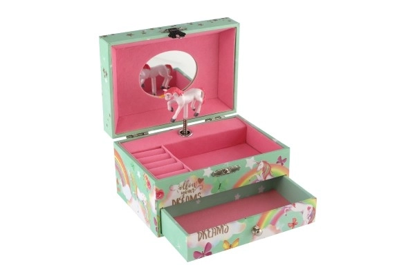 Unicorn Music Jewelry Box