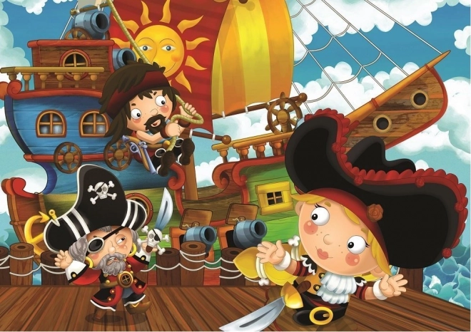 Pirate Adventure Jigsaw Puzzle 2x100 Pieces