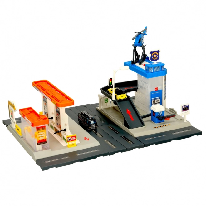 Parking Police Station Playset