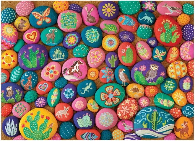 Painted Stones of the Southwest Jigsaw Puzzle 1000 Pieces