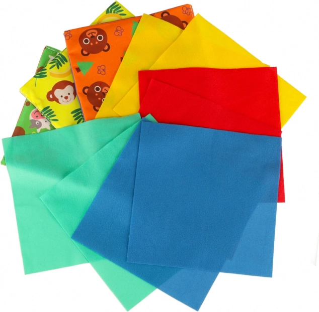 Sensory Montessori Toy with Handkerchiefs and Mat 2 in 1