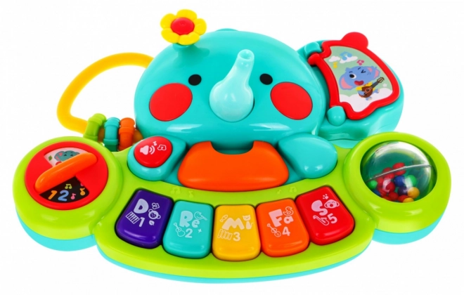 Colorful Elephant Musical Toy Keyboard