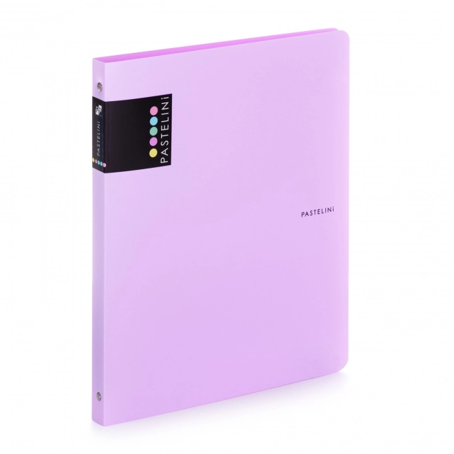 Pastelini A4 4-Ring Binder Purple