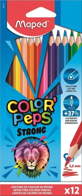 Maped Color Peps Strong Pastel Pencils Set