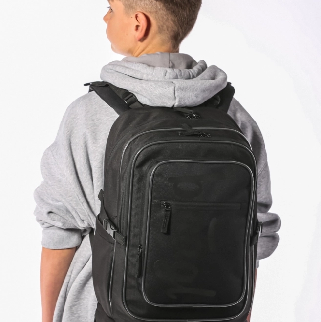 Zaino scolastico Baagl Cubic nero