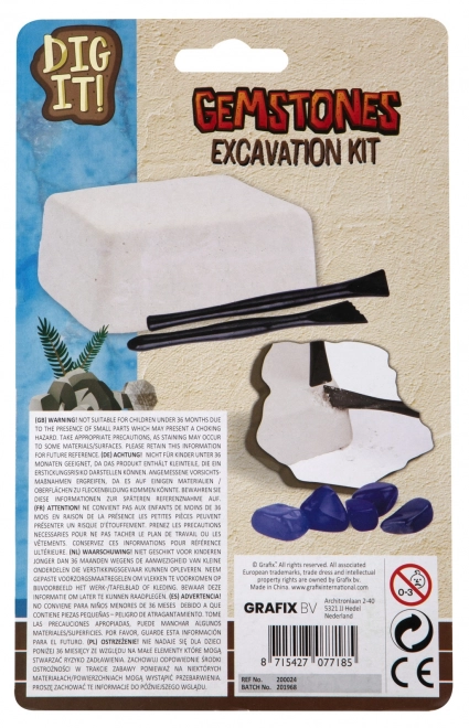 Excavation Fossils Discovery Kit