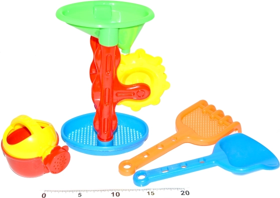 Set de sable 22 cm, 4 pcs