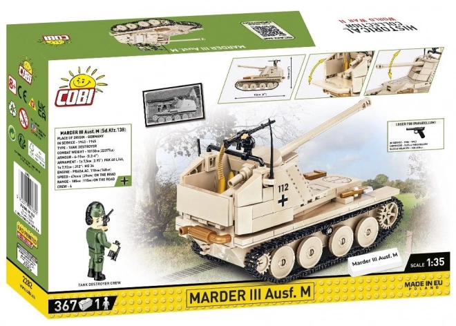 WWII Marder III Tank Destroyer Model