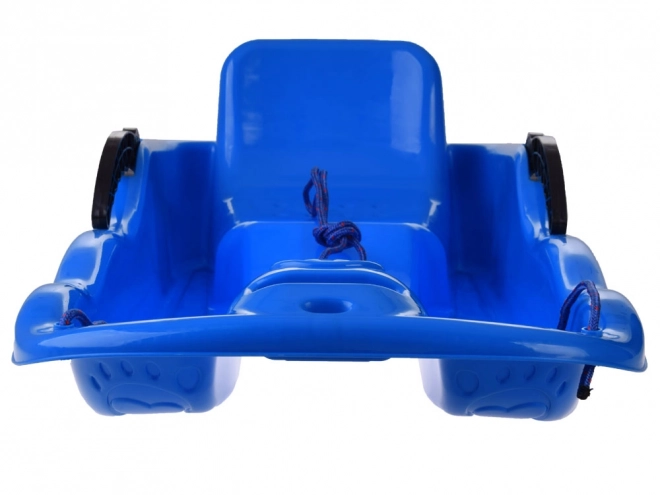 Ergonomic Plastic Sled with Rope