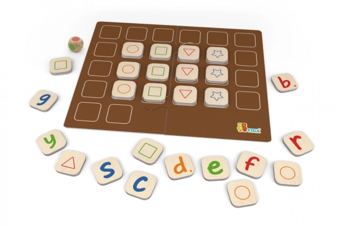 Wooden Alphabet Game