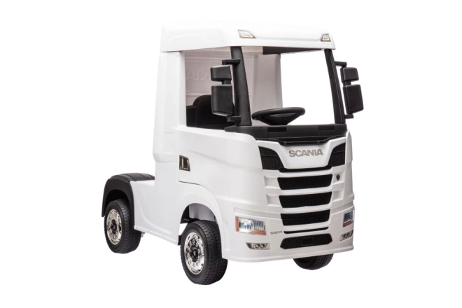 Scania Powered Ride-On Truck 4x4 White