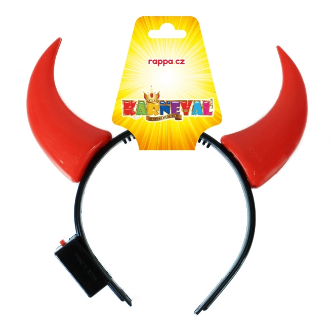 Glowing Devil Horns Headband