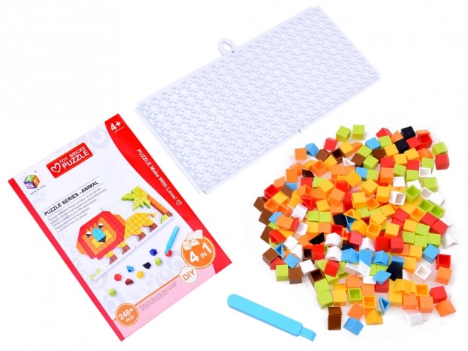 Educational Mosaic Puzzle Blocks