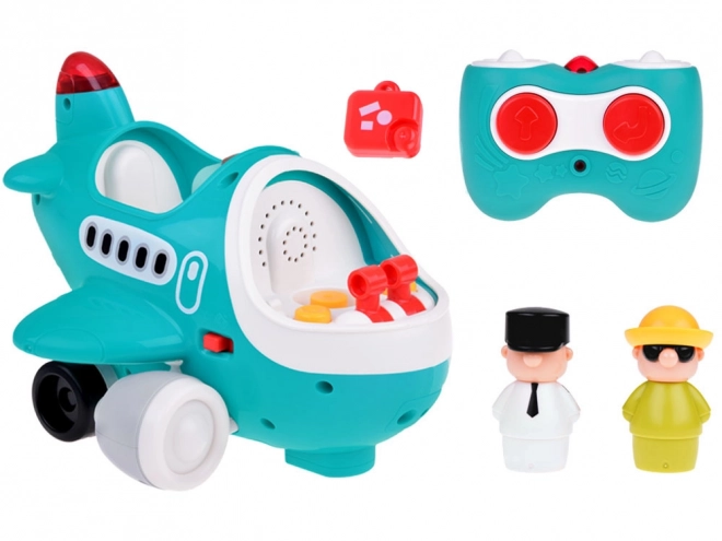 Interactive Toy Airplane for Kids with Remote Control