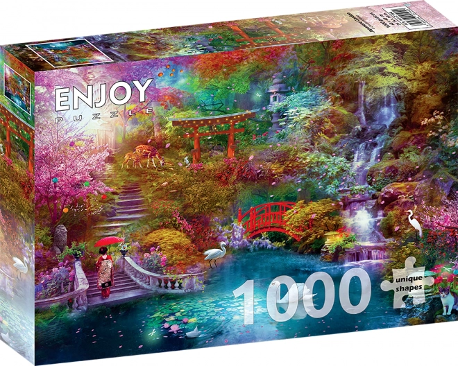 Japanese Garden 1000 Piece Puzzle