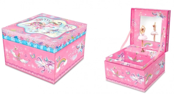 Classic Unicorn Music Box