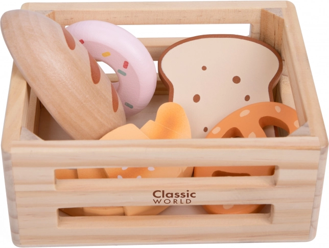 Dřevěný Pekařský Košík Classic World