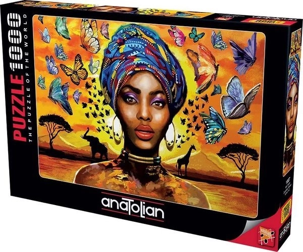 Beautiful Woman Puzzle 1000 Pieces by Anatolian